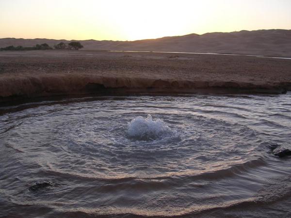 Tunisia - Ain Ouadette - Acqua...